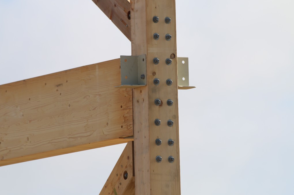 Levage et montage structure bois